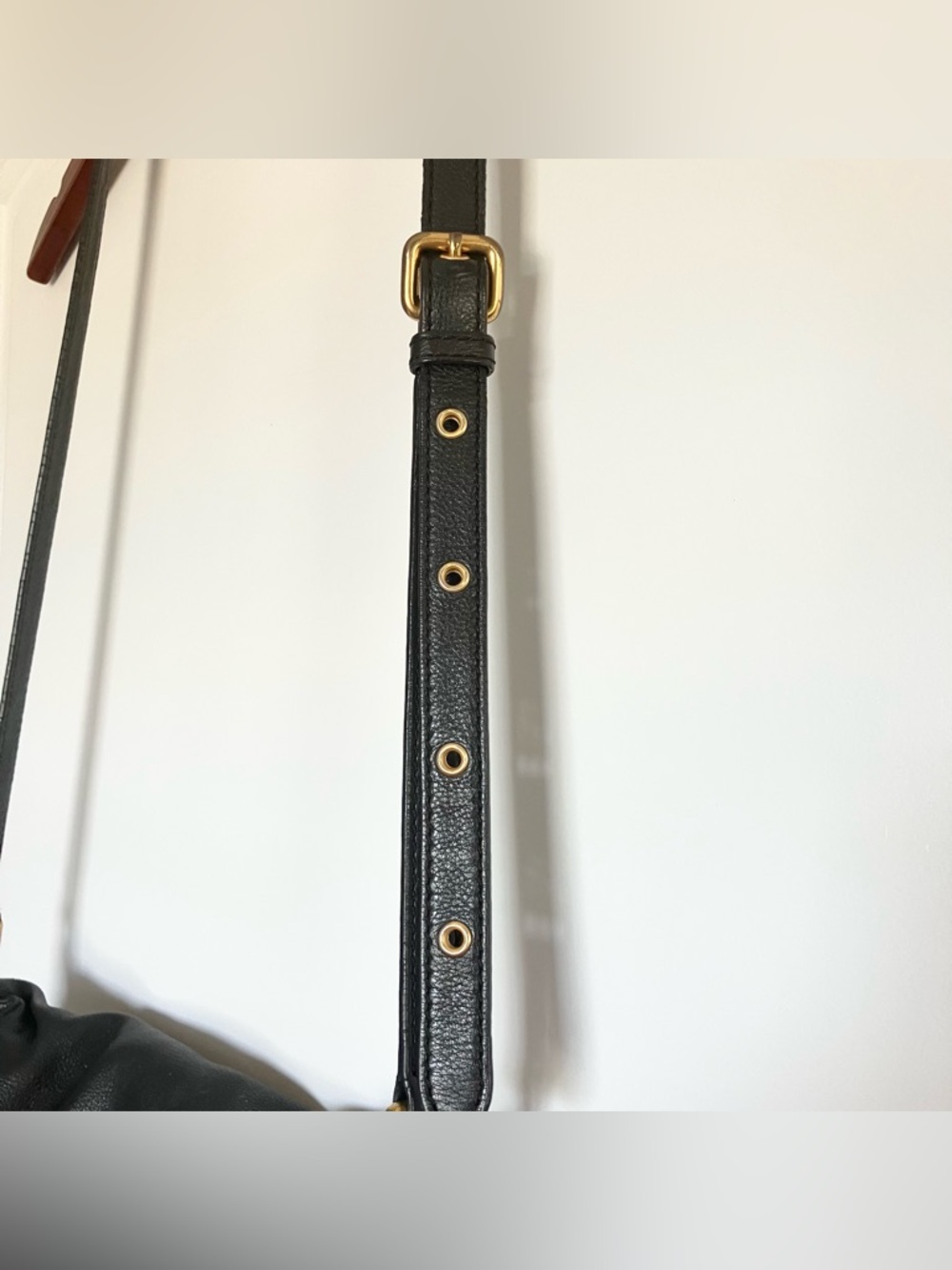 MARC by‎ MARC JACOBS Natasha Classic Q Leather Crossbody Black Y2K Purse - Picture 6 of 12